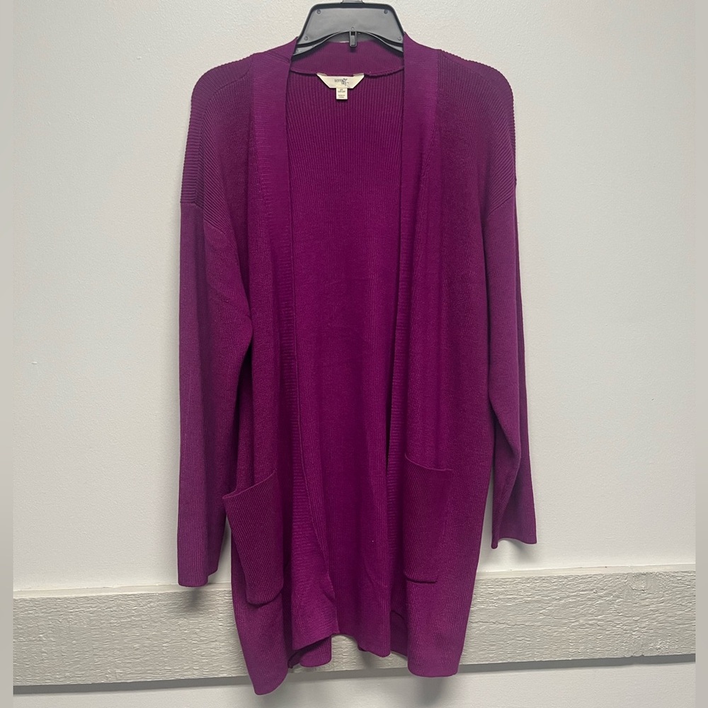 NWT Open Front Sweater Cardigan 2X